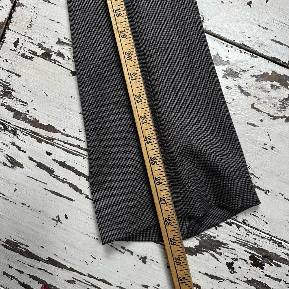 Talbots Newport Pants Classic Houndstooth Print Wool Blend Size 6P 6 Petite - Picture 5 of 12